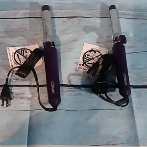 2 Con air curling irons